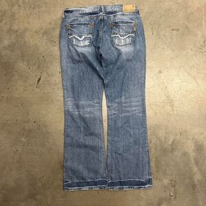 Y2K guess falcon‎ bootcut embroidered western jeans